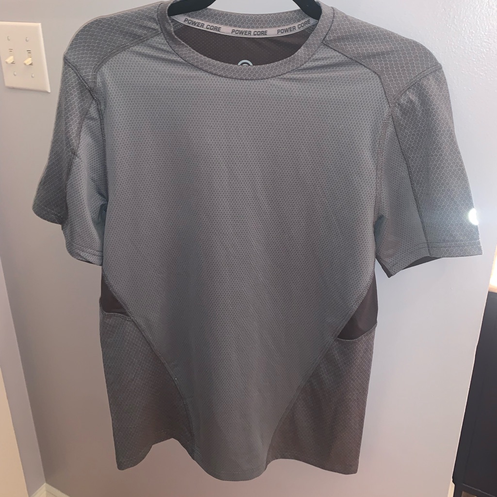 Mens Champion Power Core Short Sleeve Shirt